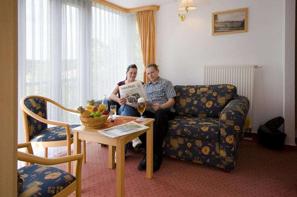 Hotel Haus Oberland Masserberg Værelse billede