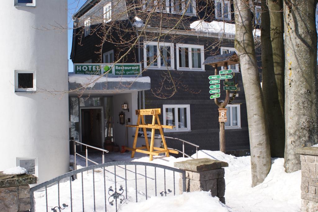 Hotel Haus Oberland Masserberg Eksteriør billede
